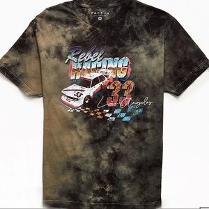 REBEL RACING ICE DYED TEE - S